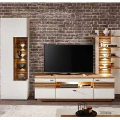 Wohnen Wohnwände|Wohnwand*Anbauwand Möbel Set - Niam (dreiteilig)