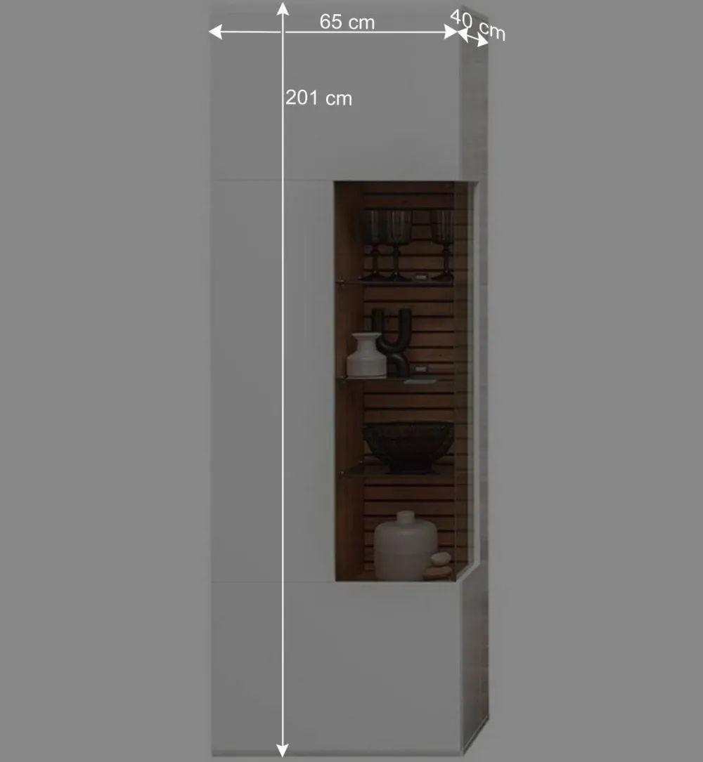 Wohnen Wohnwände|Wohnwand*Anbauwand Möbel Set - Niam (dreiteilig)