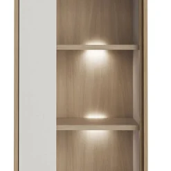 Wohnen Wohnwände|Wohnwand*Anbauwand-Möbelset in Weiß - Ovidio (dreiteilig)