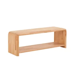 Wohnen Bettbänke|Esszimmerbänke*Ankleidebank Pogamo aus Kernbuche massiv natur