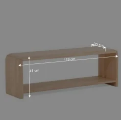 Wohnen Bettbänke|Esszimmerbänke*Ankleidebank Pogamo aus Kernbuche massiv natur