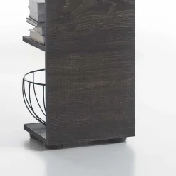 Wohnen Tv & Hifi-Möbel|Tv & Hifi-Möbel*Anstellregal Element Riconia in Wenge Braun