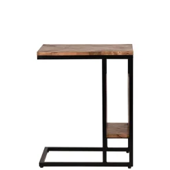 Wohnen Telefontische*Anstelltisch aus Mangoholz Natur - Janota