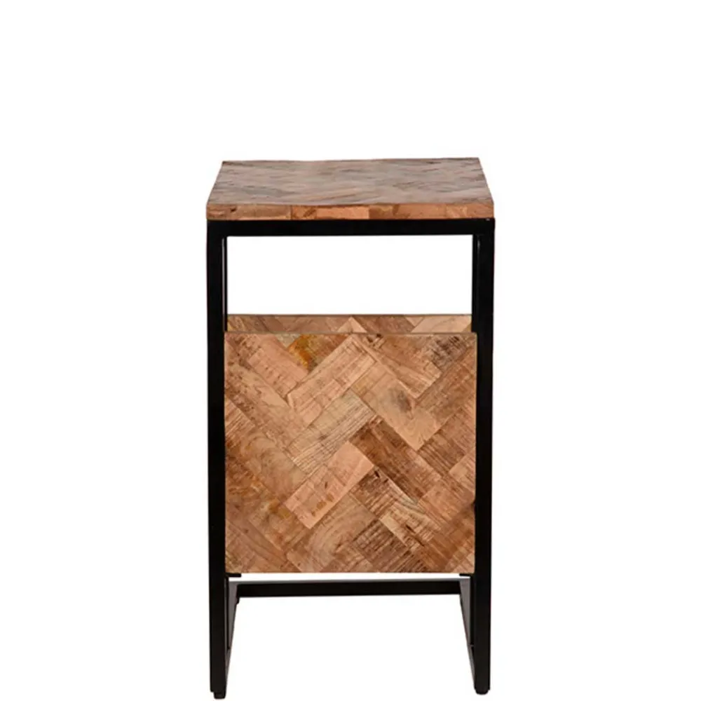 Wohnen Telefontische*Anstelltisch aus Mangoholz Natur - Janota