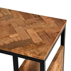 Wohnen Telefontische*Anstelltisch aus Mangoholz Natur - Janota