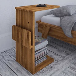 Wohnen Telefontische*Anstelltisch aus Wildeiche Massivholz - Hardus