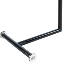 Wohnen Telefontische*Anstelltisch mit Glas in Schwarz Stein Optik - Adamina