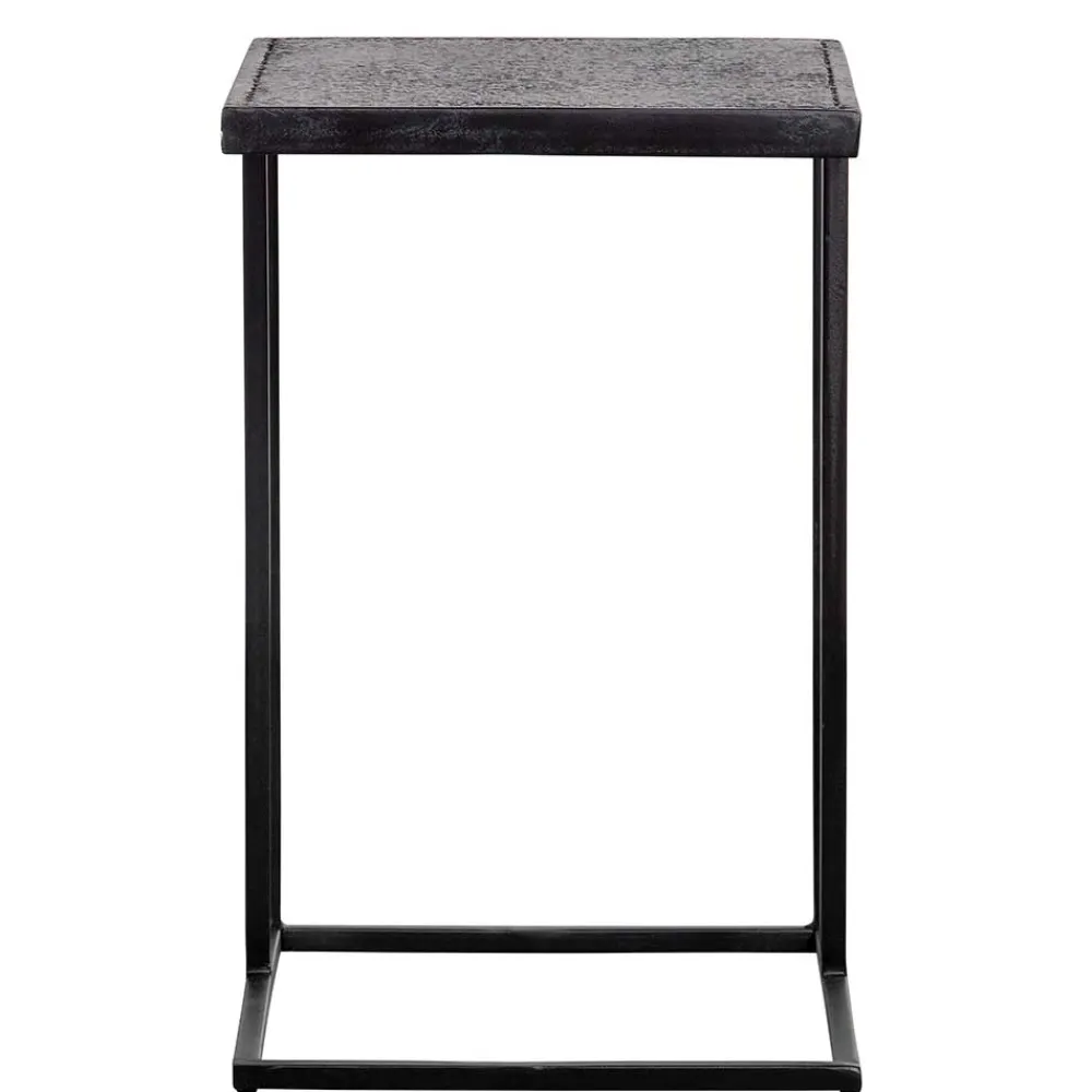 Wohnen Telefontische*Anstelltisch Set in Schwarz - Farog (zweiteilig)