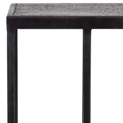 Wohnen Telefontische*Anstelltisch Set in Schwarz - Farog (zweiteilig)