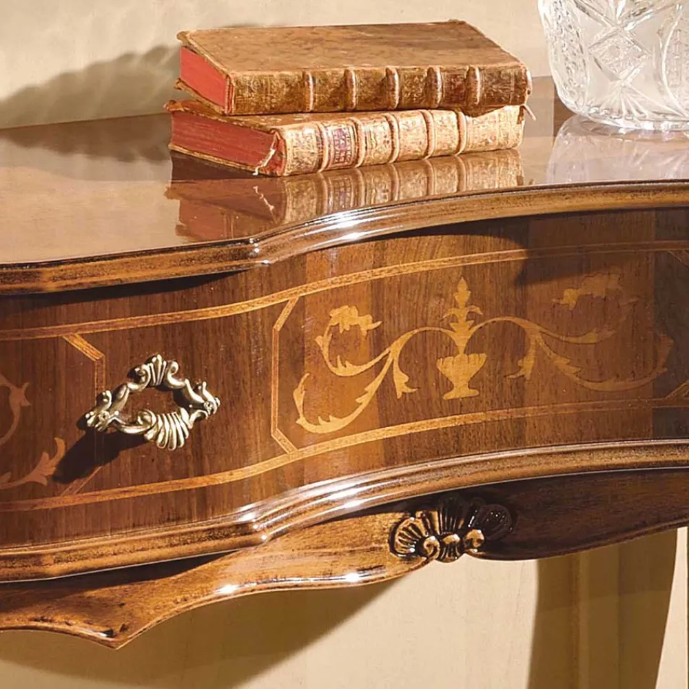 Wohnen Antiker Konsolentisch Agosto im Barockstil