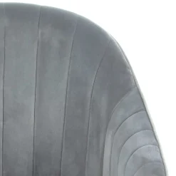 Wohnen Küchenstühle|Esszimmerstühle*Armlehenstühle in Silber Grau - Ashento (2er Set)