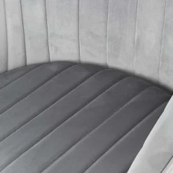 Wohnen Küchenstühle|Esszimmerstühle*Armlehenstühle in Silber Grau - Ashento (2er Set)