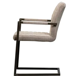 Wohnen Armlehnen Freischwinger in Beige - Sentata (2er Set)