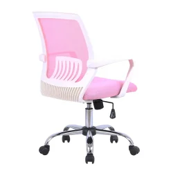 Wohnen Bürostühle*Armlehnen Schreibtischstuhl in Rosa & Weiß - Nadele