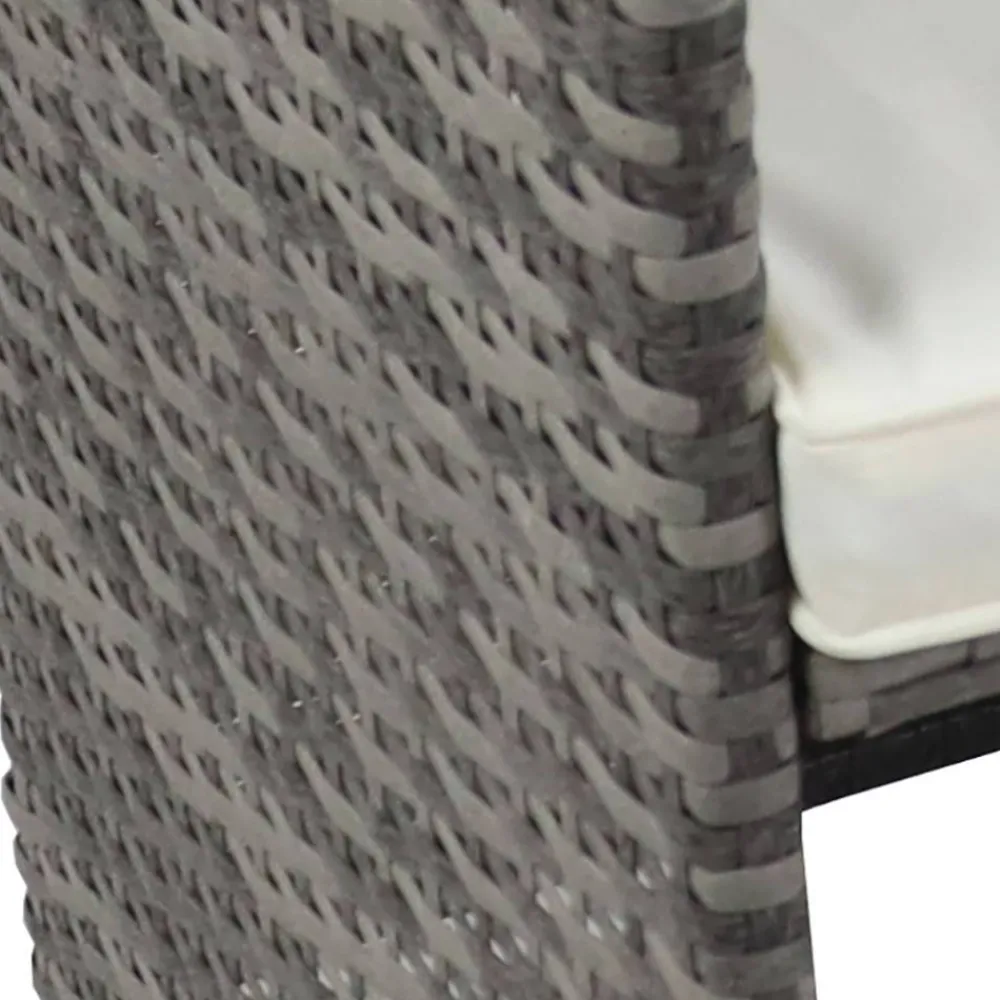 Wohnen Rattanmöbel|Lounge-Gartenmöbel*Armlehnen-Gartenstuhl aus Kunstrattan - Svanlau (2er Set)