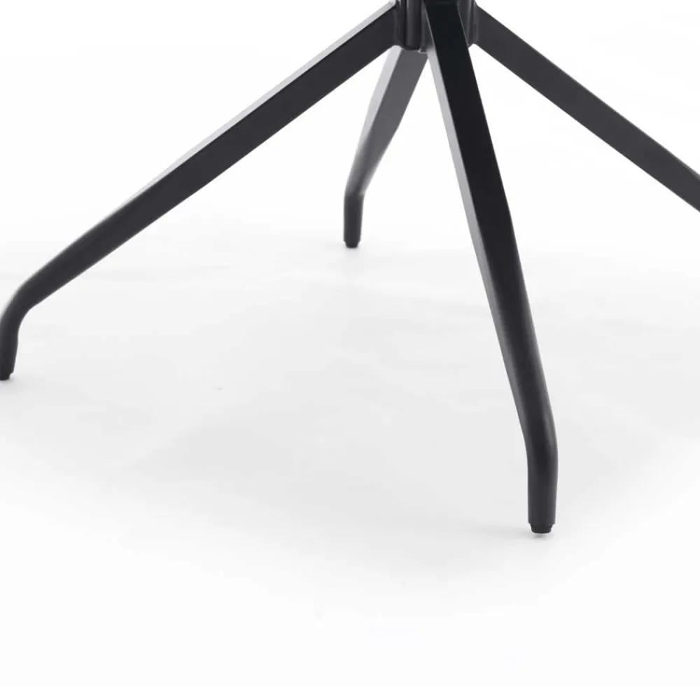 Wohnen Armlehnen-Küchenstuhl in Grau - Doinera (2er Set)