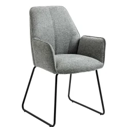 Wohnen Wohnzimmerstühle*Armlehnenstühle mit Bügelgestell - Ykan (2er Set)