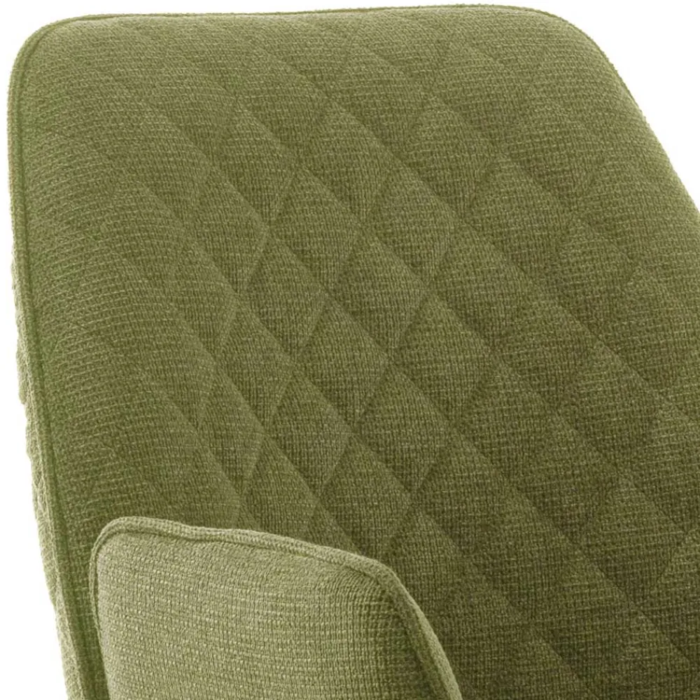 Wohnen Armlehnenstuhl aus Chenillegewebe - Gomata (2er Set)