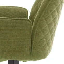 Wohnen Armlehnenstuhl aus Chenillegewebe - Gomata (2er Set)