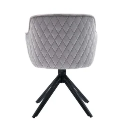 Wohnen Schwarze Möbel|Graue Möbel*Armlehnenstuhl drehbar für Esstisch - Onesting