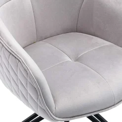 Wohnen Schwarze Möbel|Graue Möbel*Armlehnenstuhl drehbar für Esstisch - Onesting