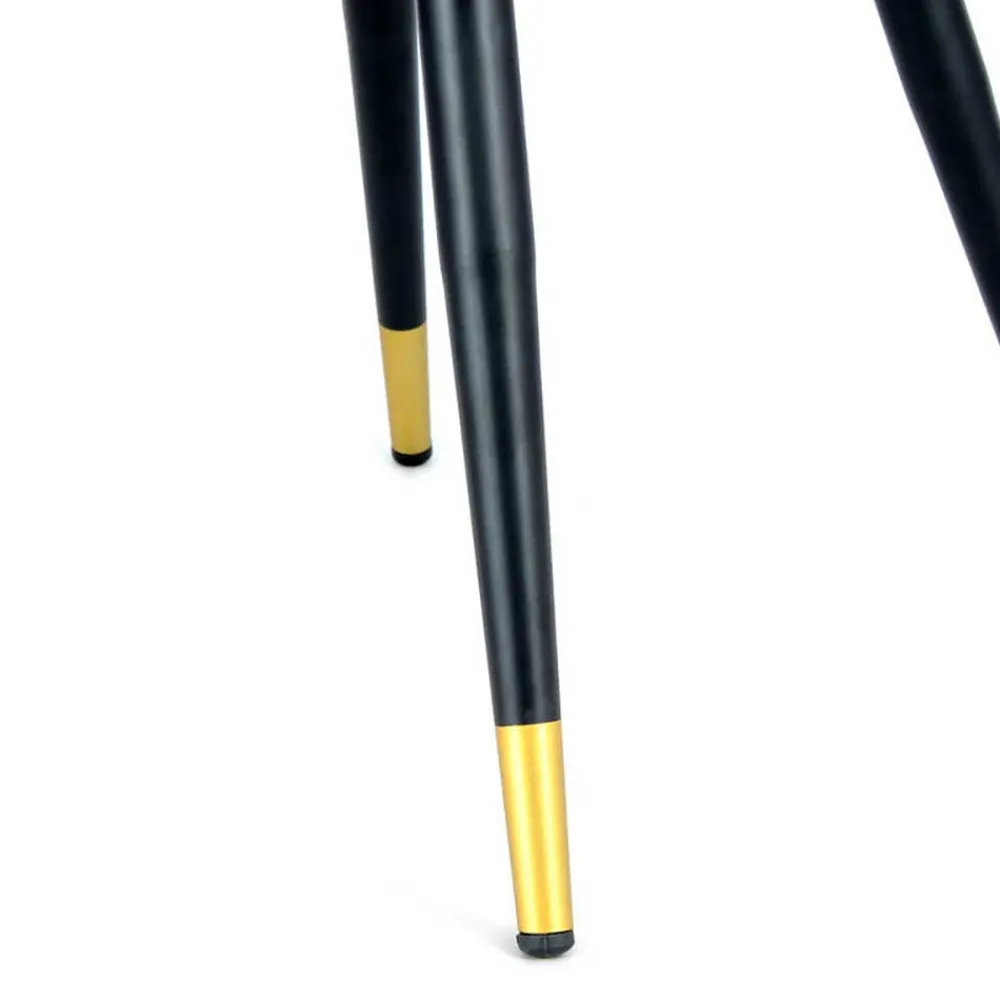 Wohnen Wohnzimmerstühle*Armlehnenstuhl in Schwarz und Gold - Scope