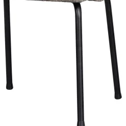 Wohnen Schwarze Möbel|Graue Möbel*Armlehnenstuhl in Taupe Webstoff - Kalindo (2er Set)