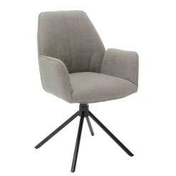 Wohnen Wohnzimmerstühle*Armlehnenstuhl mit Drehgestell - Leak (2er Set)