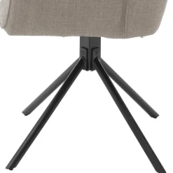 Wohnen Wohnzimmerstühle*Armlehnenstuhl mit Drehgestell - Leak (2er Set)