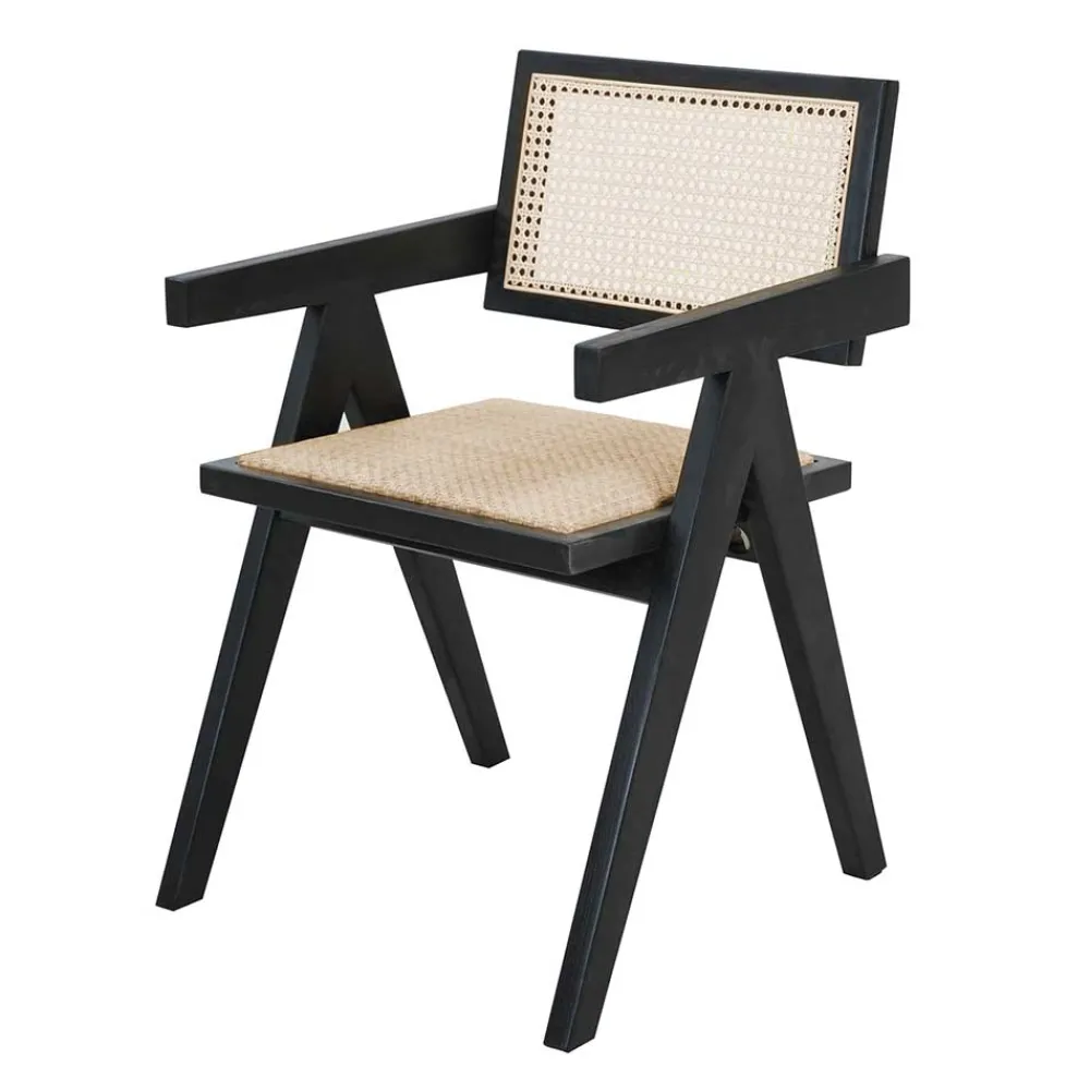 Wohnen Armlehnenstuhl mit Wiener Geflecht - Jack