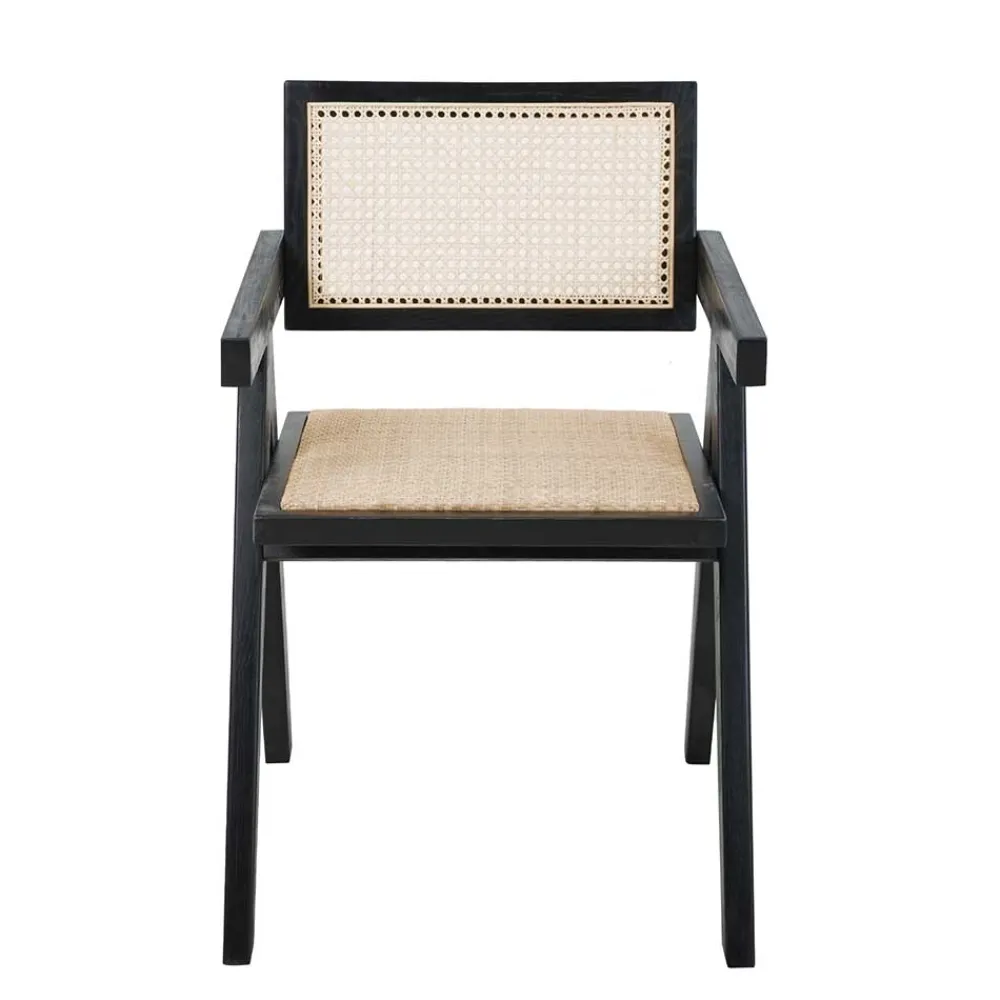 Wohnen Armlehnenstuhl mit Wiener Geflecht - Jack