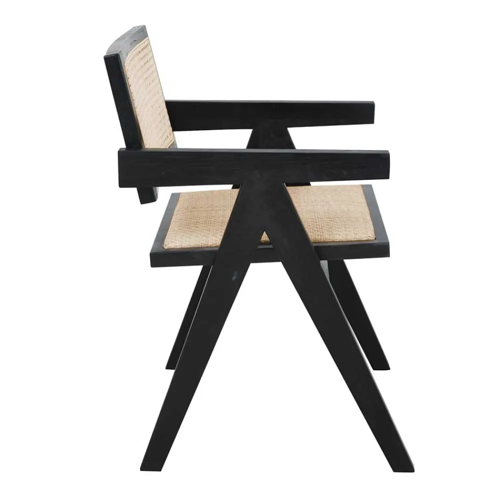 Wohnen Armlehnenstuhl mit Wiener Geflecht - Jack