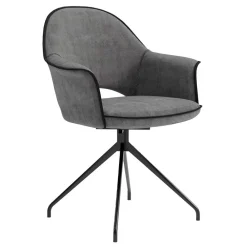 Wohnen Armlehnenstuhl um 180 Grad drehbar - Watenora (2er Set)