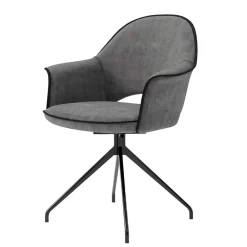 Wohnen Armlehnenstuhl um 180 Grad drehbar - Watenora (2er Set)