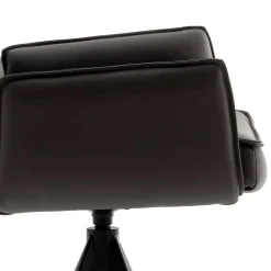 Wohnen Barhocker|Sessel & Hocker*Armlehnen-Tresenstühle aus Echtleder - Delamaro (2er Set)