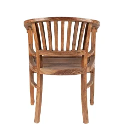 Wohnen Massivholzmöbel|Küchenstühle*Armlehnstuhl Mangato aus Teak Recyclingholz