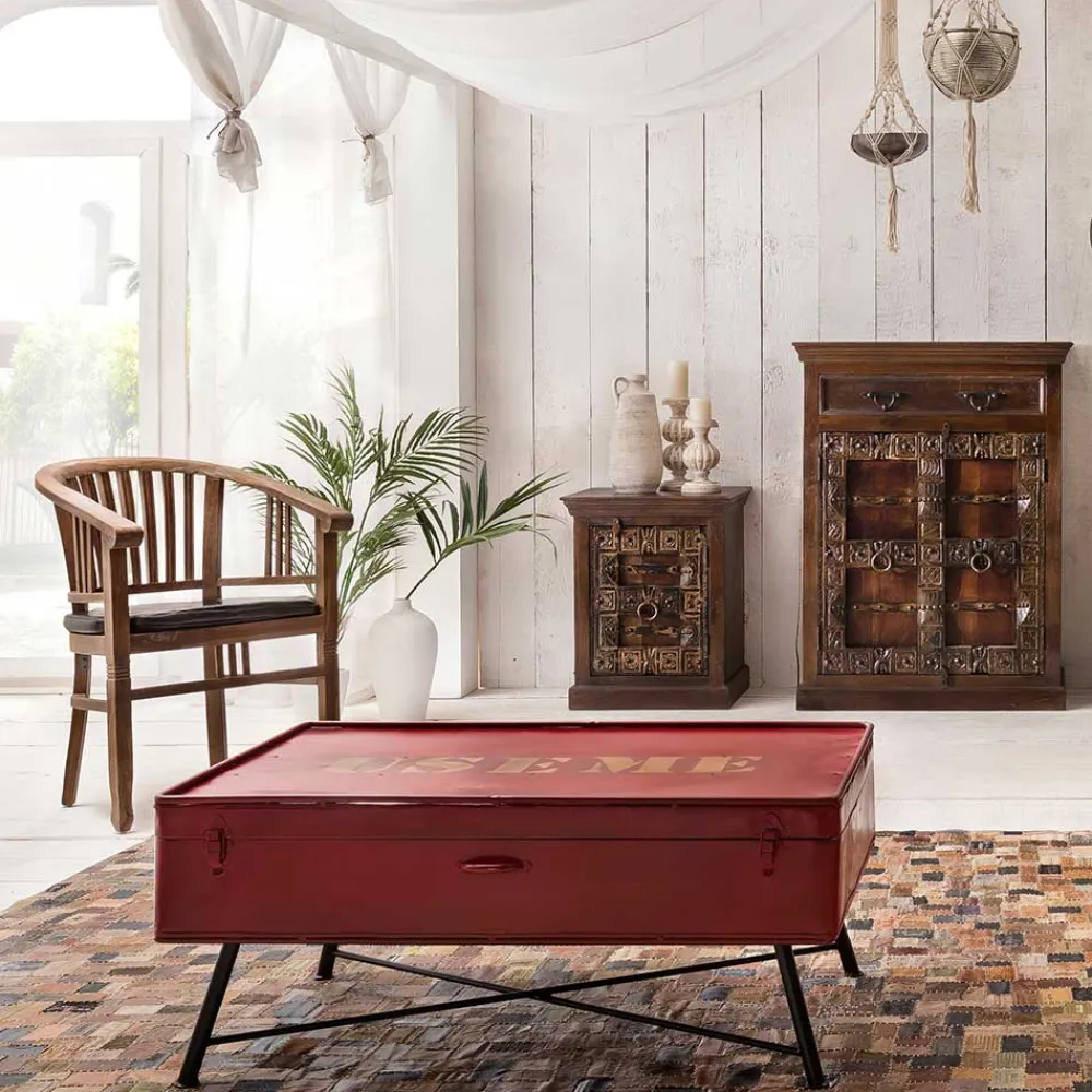 Wohnen Massivholzmöbel|Küchenstühle*Armlehnstuhl Mangato aus Teak Recyclingholz