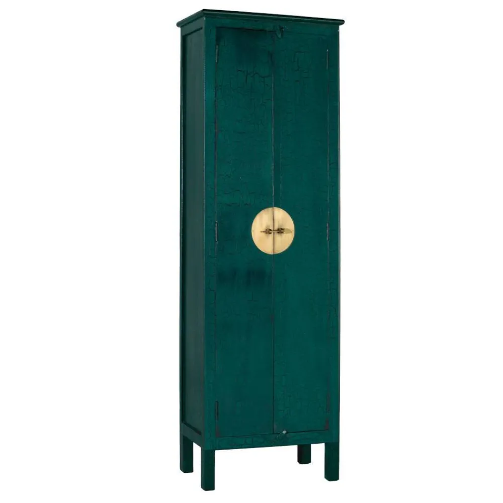 Wohnen Asiatische Möbel|Designermöbel*Asia Style Schrank in Grün - Lexpania