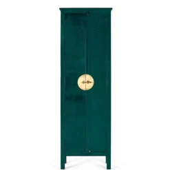 Wohnen Asiatische Möbel|Designermöbel*Asia Style Schrank in Grün - Lexpania