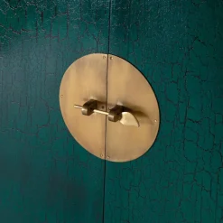 Wohnen Asiatische Möbel|Designermöbel*Asia Style Schrank in Grün - Lexpania