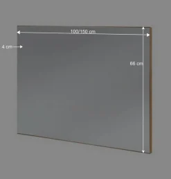 Wohnen Badspiegel*Asteiche Flur Spiegel rechteckig - Sotunes