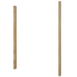 Wohnen Asteiche Kleiderschrank 6-türig mit 4 Spiegeln - Zamron