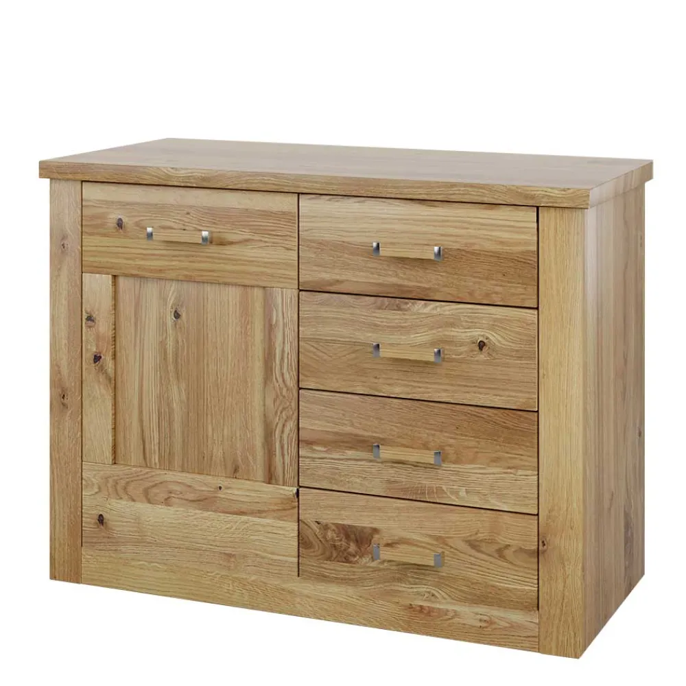 Wohnen Landhausmöbel|Küchenschränke*Asteiche Kommode teilmassiv - Zamron