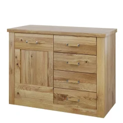 Wohnen Landhausmöbel|Küchenschränke*Asteiche Kommode teilmassiv - Zamron