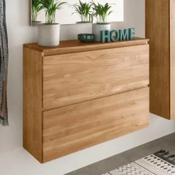 Wohnen Asteiche Schuhschrank für die Wandmontage - Sotunes