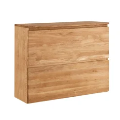 Wohnen Asteiche Schuhschrank für die Wandmontage - Sotunes