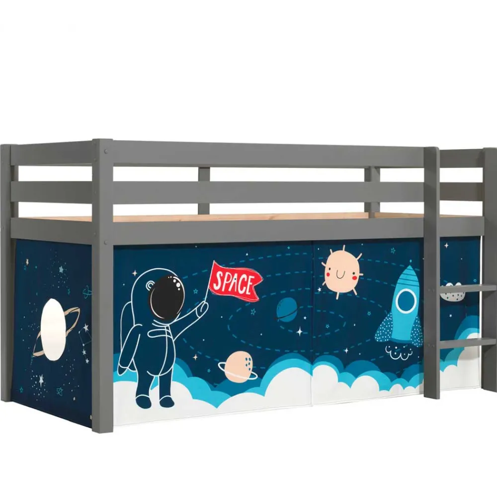Wohnen Jugendbetten|Kinderbetten*Astronauten Spielbett als Hochbett - Rateta