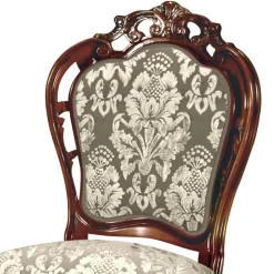 Wohnen Barock Möbel*Aufwändig gestalteter Esszimmerstuhl im Barockstil - Ursanna