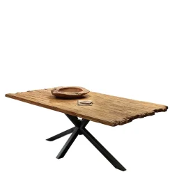 Wohnen Ausgefallener Tisch aus Teak Recyclingholz rustikal - Kyras