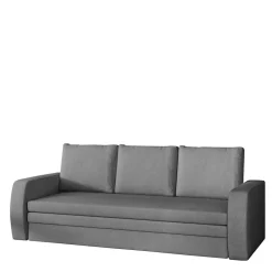 Wohnen Schlafsofas*Ausklappbares Sofa in Grau Samt - Lodeves